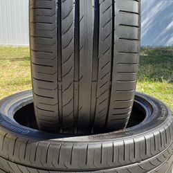 275/40/20 CONTINENTAL SSR 97% TREAD BMW X5 X6