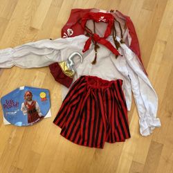 Halloween Girls Pirate Costume