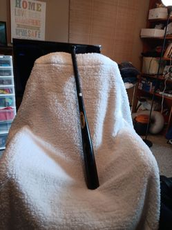 Baum Black Wood Baseball Bat