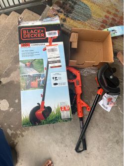 Black+Decker 20V Cordless Battery Powered Lawn Edger Kit with (1) 1.5Ah Battery & Charger