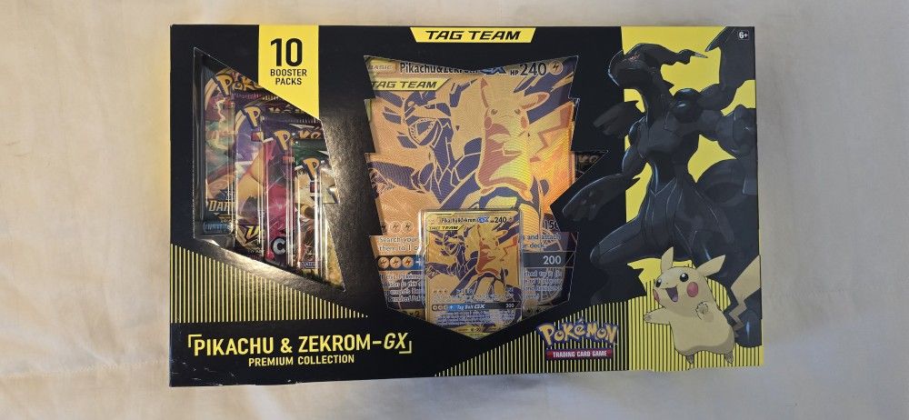 Pokemon Pikachu And Zekrom Premium Collection 