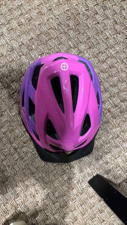New girls bike helmet