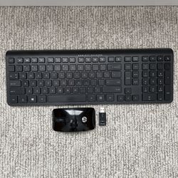 HP Wireless Keyboard and Mouse 