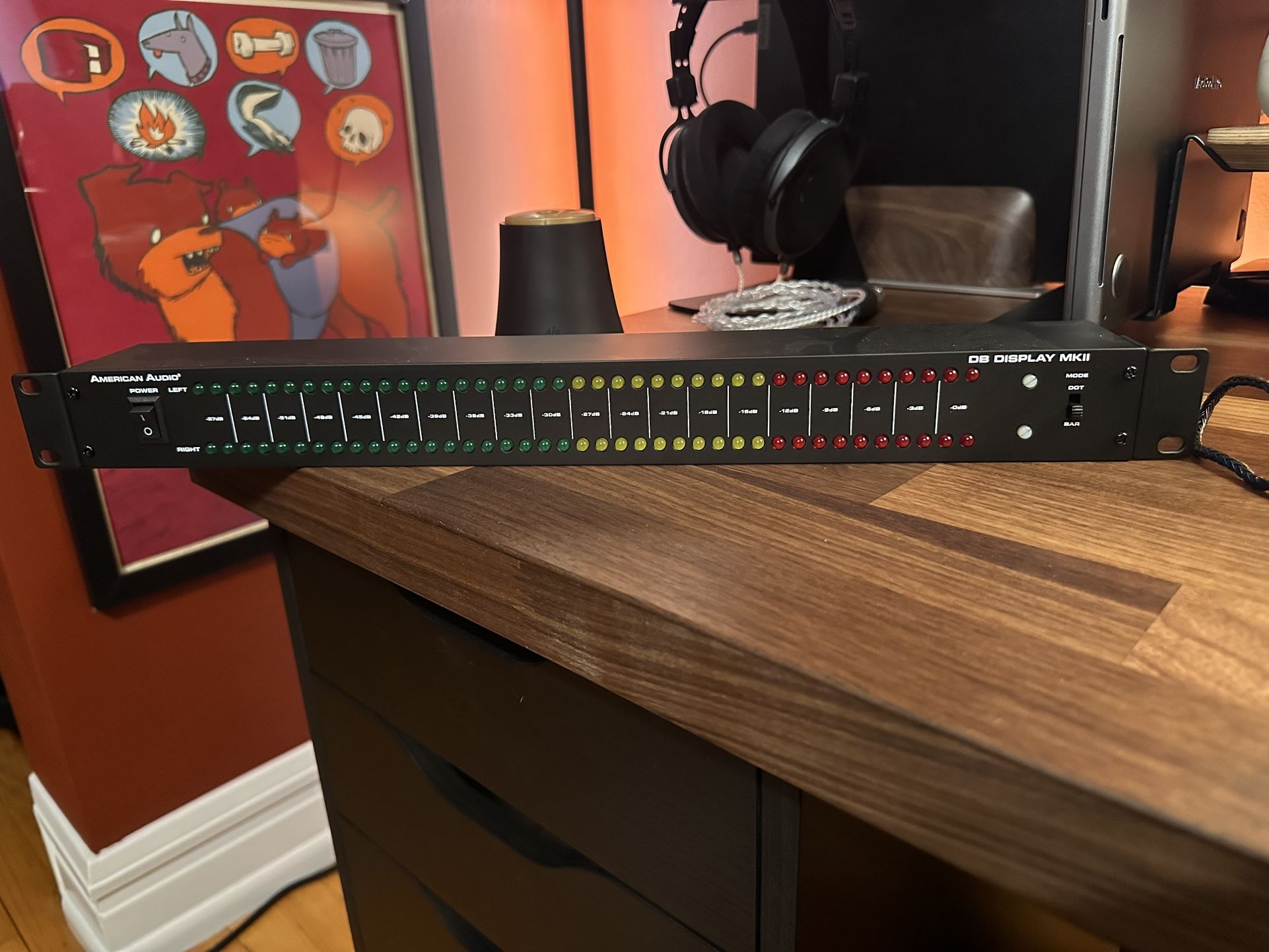 ADJ DB Display MKII Rackable Decibel Display Light