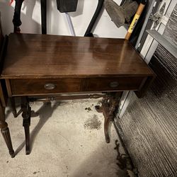 Vintage Hathaway Co. Drop-Leaf Table — Mahogany — $599 (Cash Only)