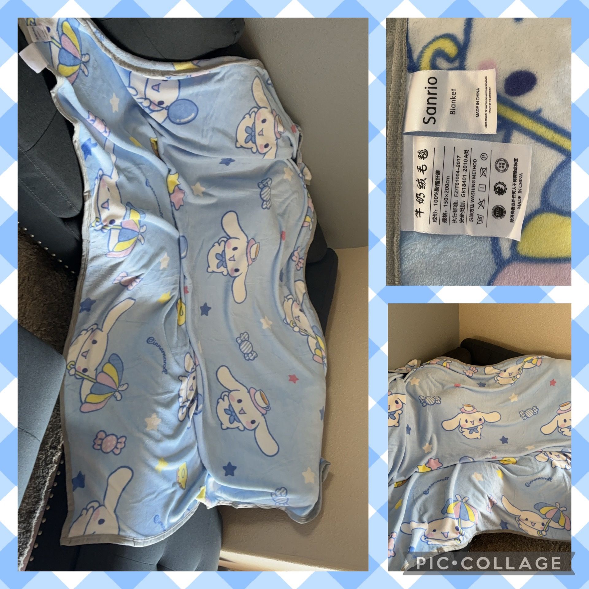 Cinnamonroll Blanket