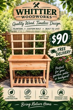 Raised planters