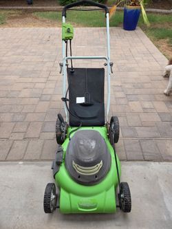 Greenworks 20 inch 12 amp corded electric lawn mower