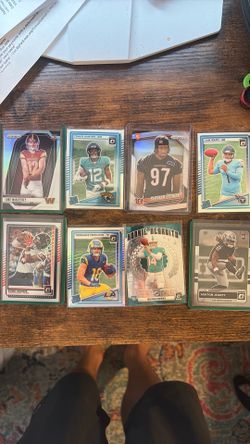 NFL sports cards rookies silver