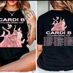 Cardi B Concert Custom Tshirt’s