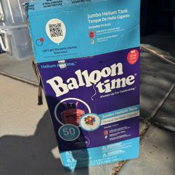 Empty Jumbo Helium Tank – Balloon Time