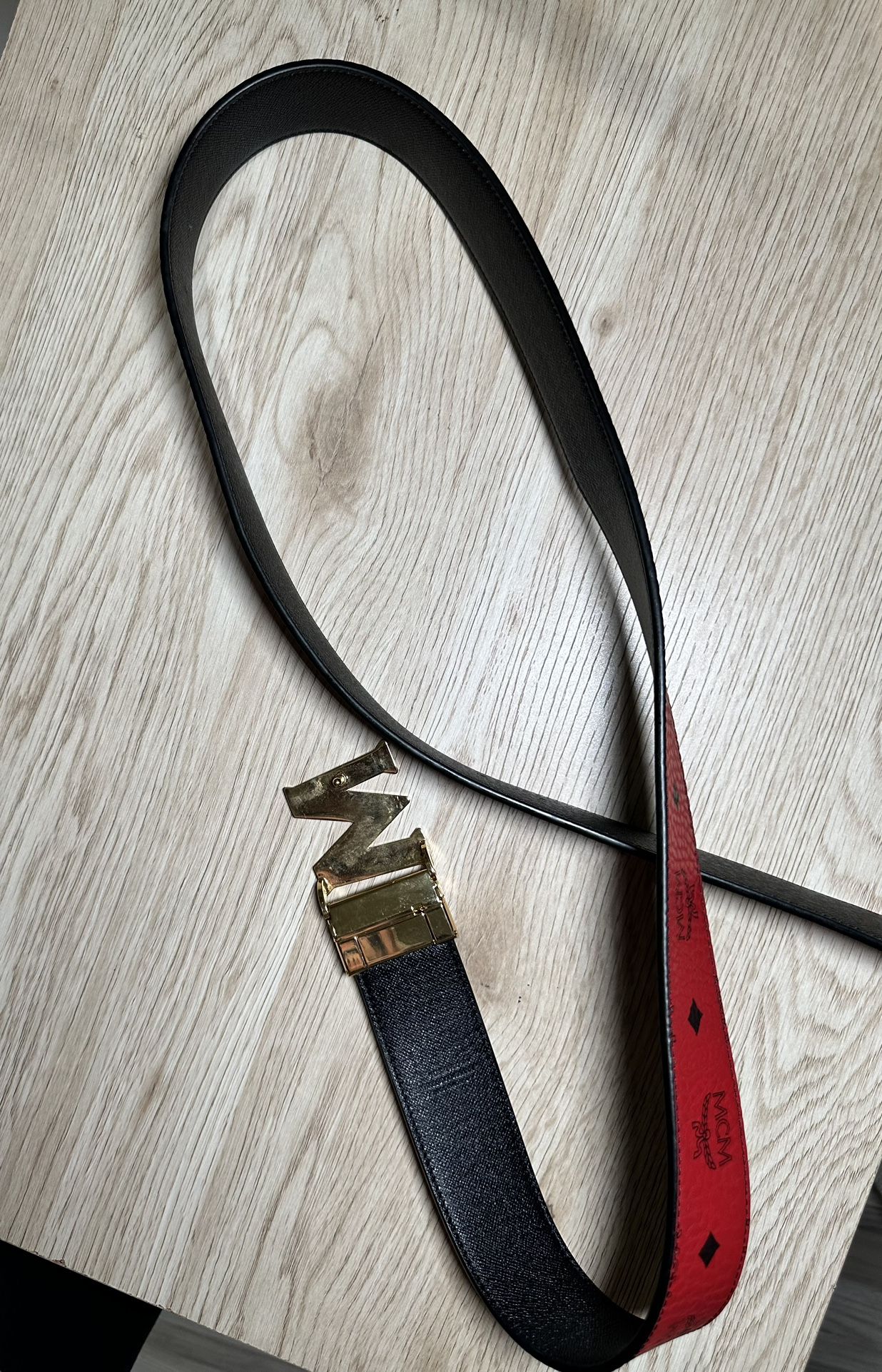 MCM Belt 34 Waist 32 Waist Adjustable