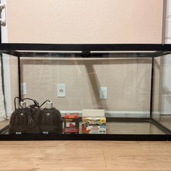 90 gallon glass aquarium