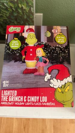 Inflatable grinch 6 ft