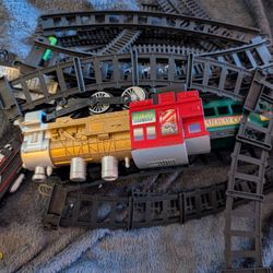 2 Train Sets With Tracks