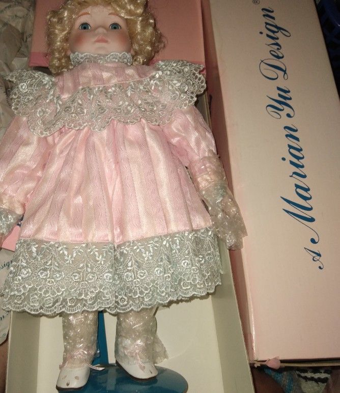 MARIAN YU DESIGN PORCELAIN DOLL