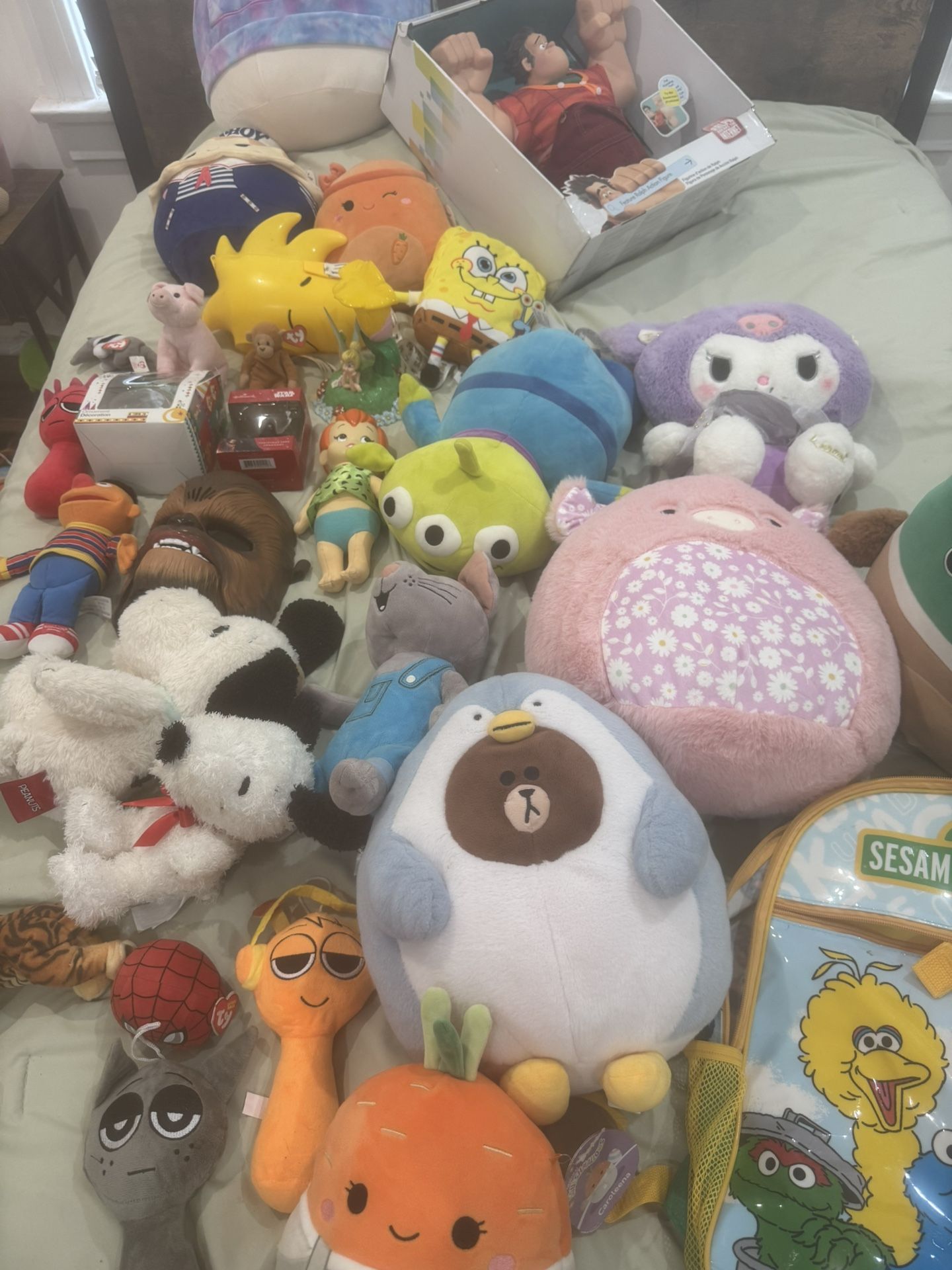 Plushies, Christmas Ornaments, Etc