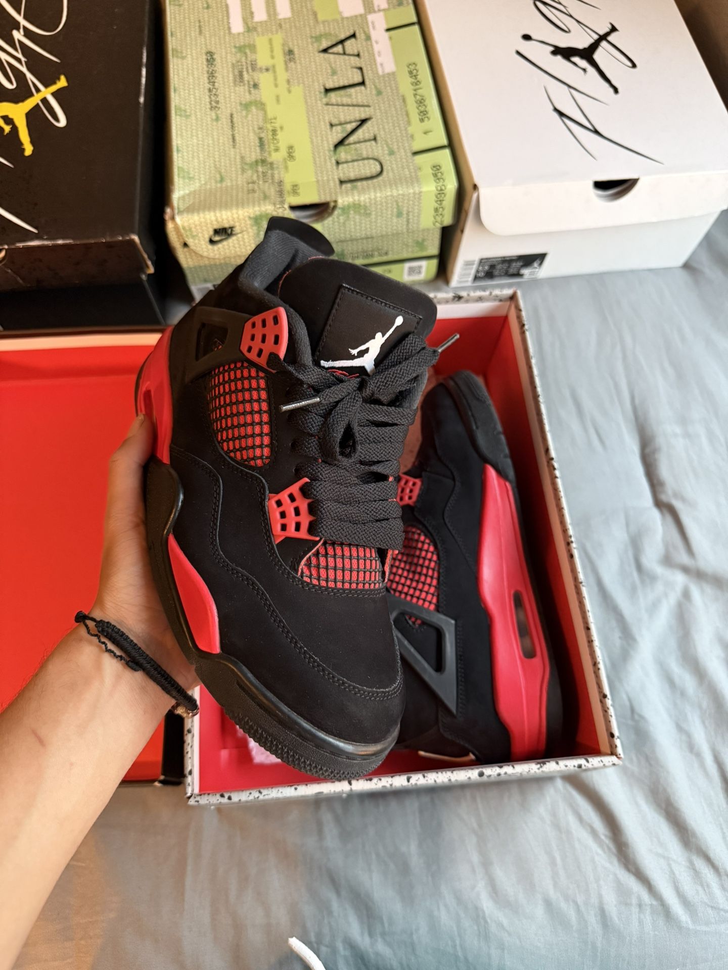 Jordan 4s “Red Thunders”