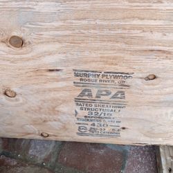 Plywood CDX Structure