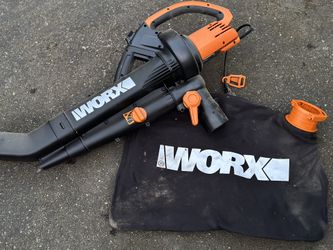 WORX WG505 TRIVAC 12 Amp 3-In-1 Electric Blower/Mulcher/Vacuum
