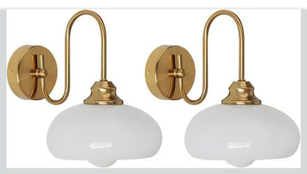 Lighting Brushed Gold Wall