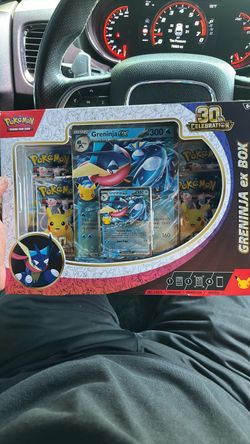 Pokémon TCG Greninja ex Box 30th Celebration