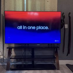 65 In Tv, Stand And Soundbar