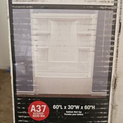Delta New Bathtub Wall Set 60"