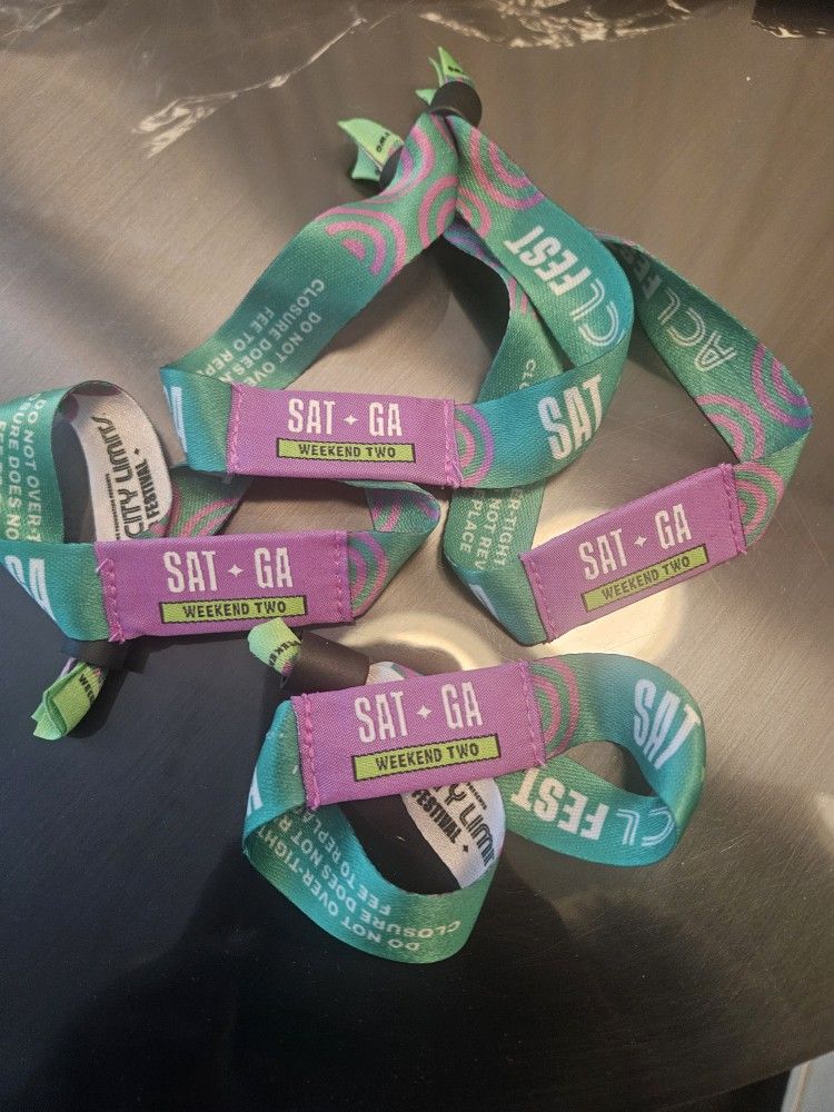 ACL WEEKEND 2 SATURDAY ONLY