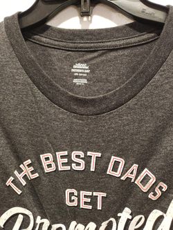 The Best Dads Get Promoted To Grandpa grey t-shirt #dad #grandpa #funnytee