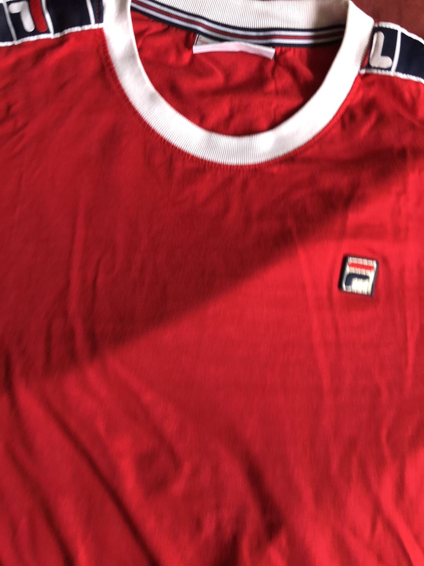Men’s Red Fila Original Tee