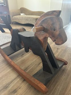 Handmade Rocking Horse Will Deliver