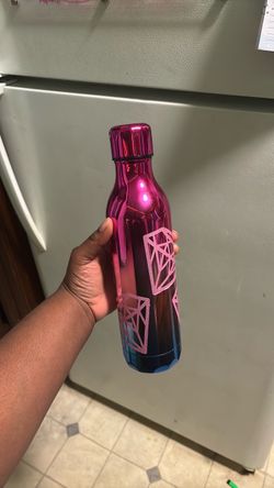 Chrome Gradient Insulated Water Bottle