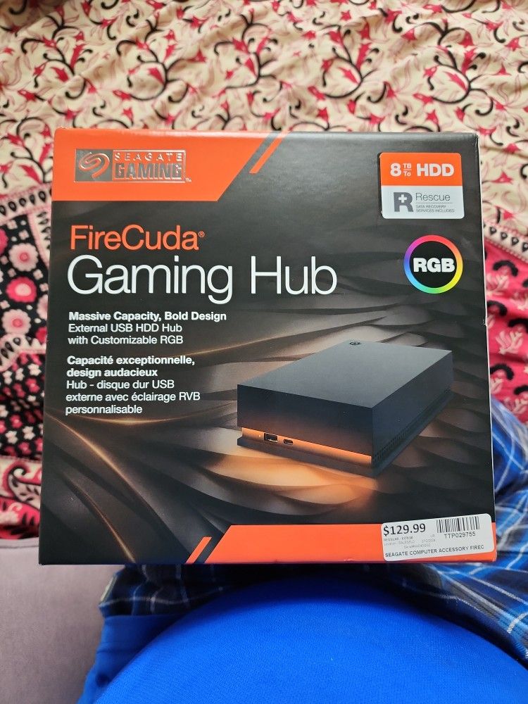 SEAGATE gaming FIRECUDA gaming Hub 8TB HDD