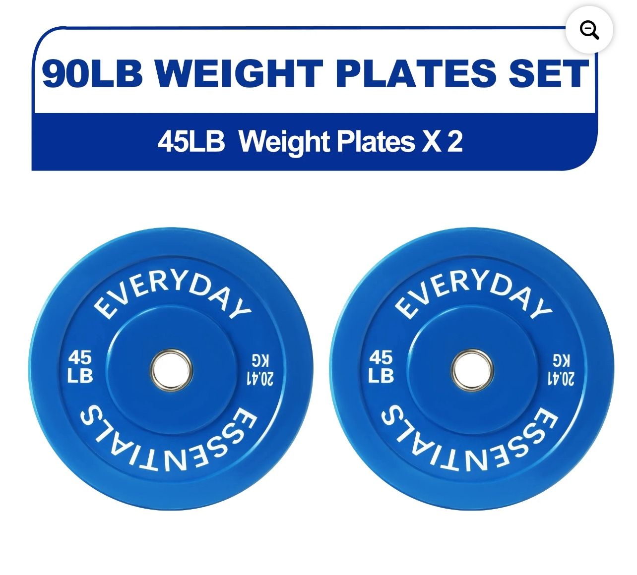 90 Lb weight Set