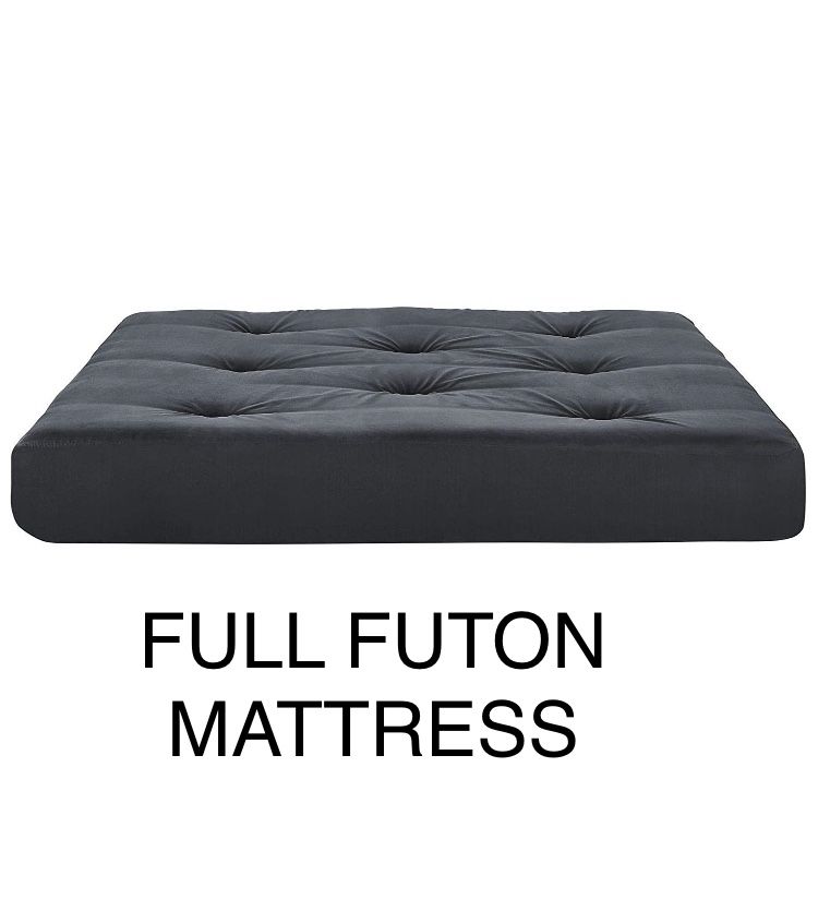 *BRAND NEW* BLACK FULL FUTON MATTRESS. IN ORIGINAL PACKAGING. OLENTANGY RIVER RD AND BETHEL RD PU