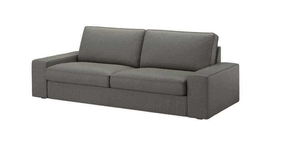 KIVIK IKEA Sofa - 3 Seat (Gray)