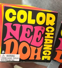 Color Change Nee Doh Stress Ball