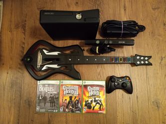 Xbox 360 Guitar Hero Set 