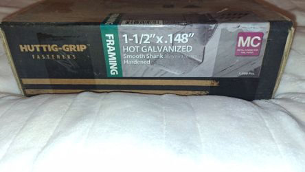 1-1/2" joist support nails galvanized