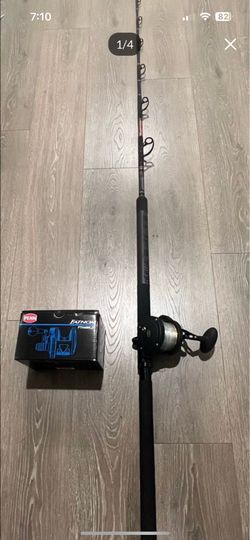 Fishing Rod UC Raptor and Penn Fathom 40 Reel