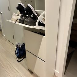 IKEA BISSA Shoe Cabinet 3 compartments for Sale in New York