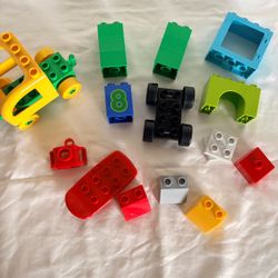 LEGO DUPLO Mixed Bricks and Pieces Lot