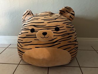24” Large SQUISHMALLOW Plush. Tina The Tiger. Pre Owned. Great Condition.