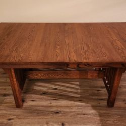 Amish Craftsman Dining Table