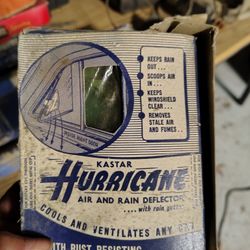 Antique Air and Rain Deflector 