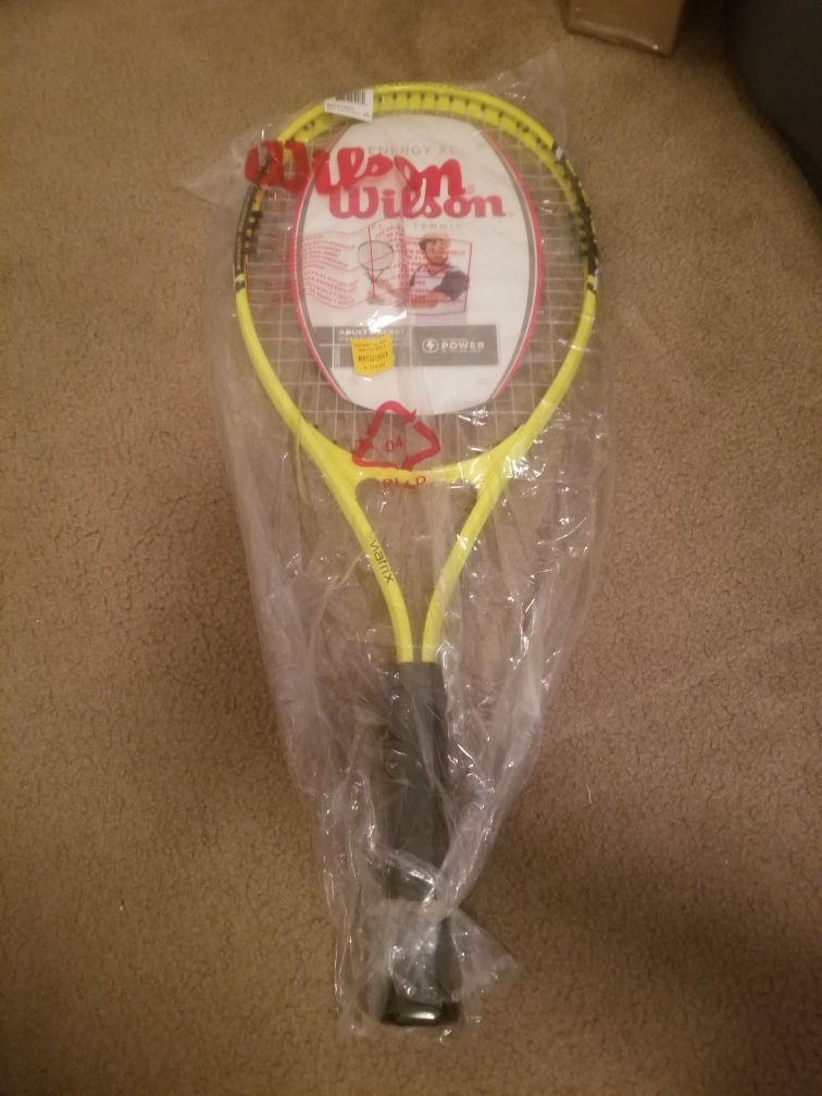 Wilson energy XL 112 squared tennis racket adult
