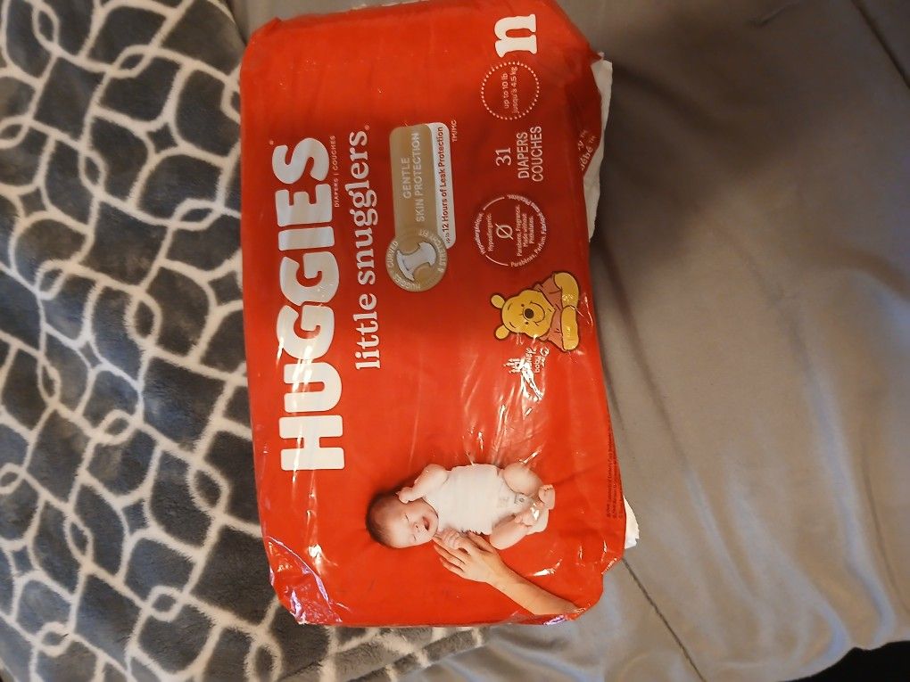 Newborn Huggies And New Born Parents Choice.