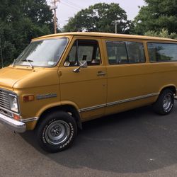 1972 CHEVROLET SPORTS VAN G10 G20 1 Owner 350 4 Barrel Stick 98k Clean 