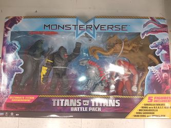 Monsterverse Titans Vs Titans Battle Pack